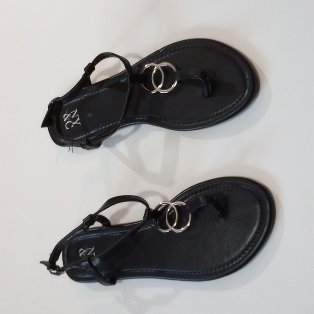 NY&Co Black Fashion Sandals